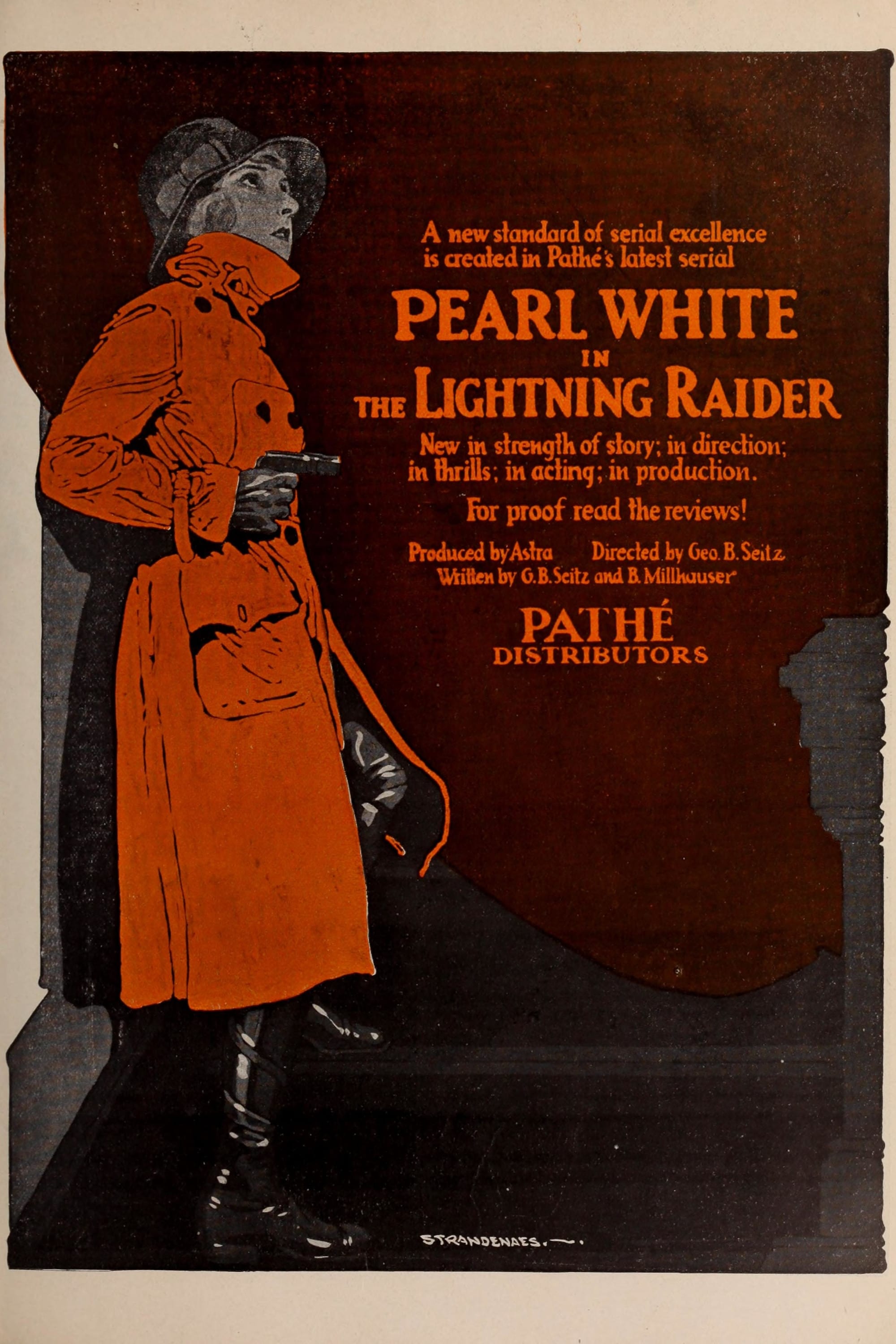 Оседлавший молнию (1919) постер