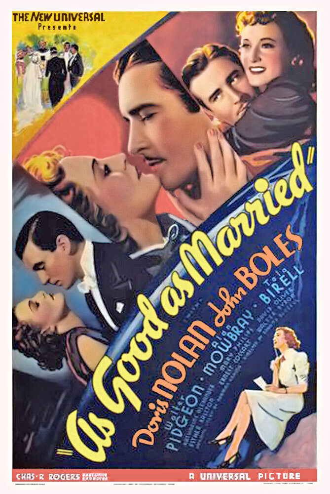 As Good as Married (1937) постер