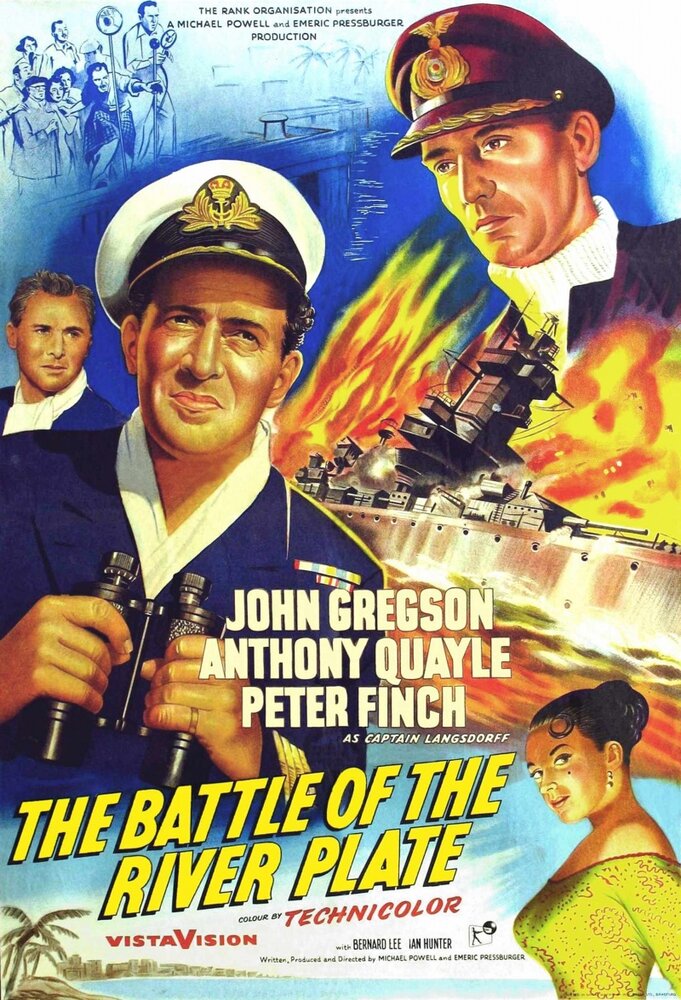 Битва у Ла-Платы (1956) постер