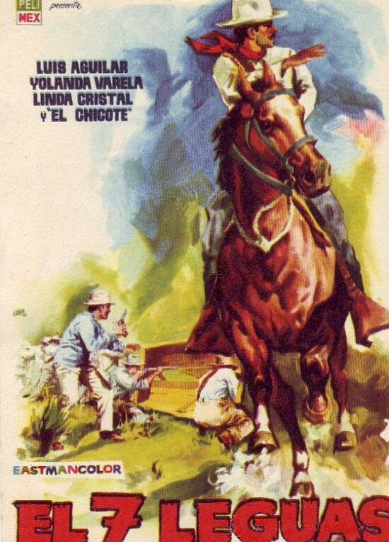 El 7 leguas (1955) постер