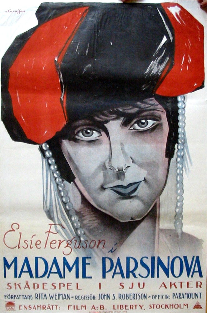 Огни рампы (1921) постер