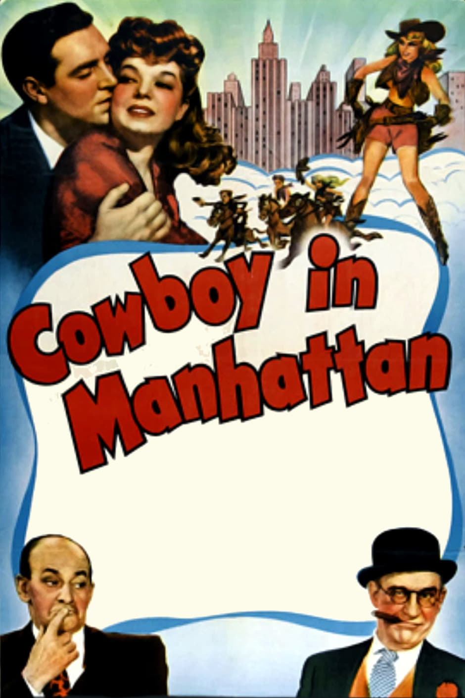Cowboy in Manhattan (1943) постер