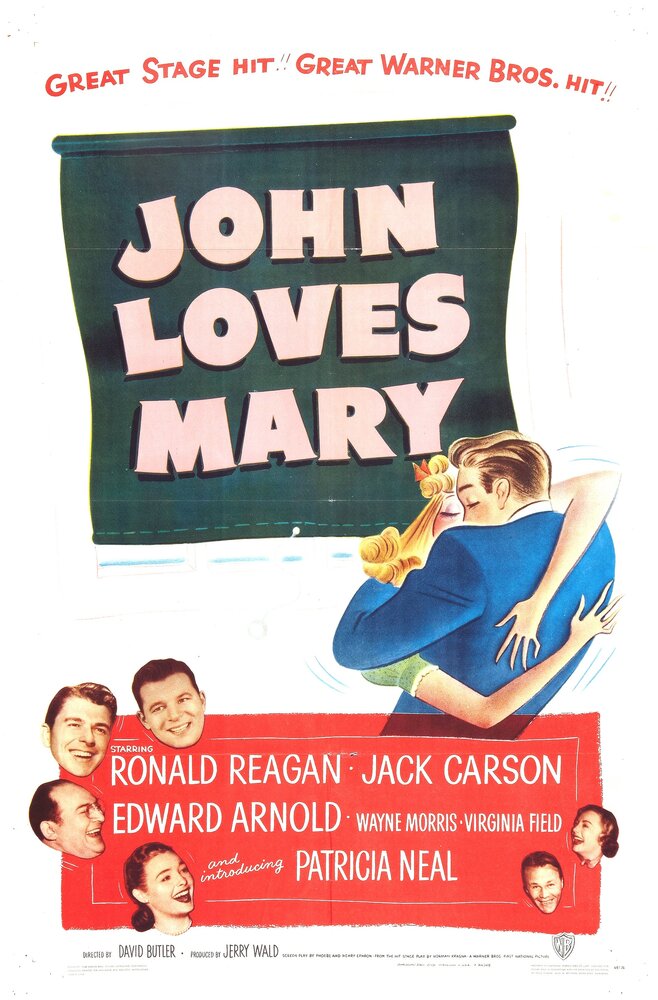 Джон любит Мэри (1949) постер