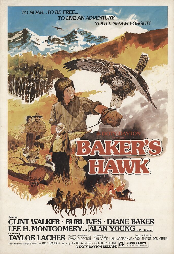 Ястреб бейкера (1976) постер