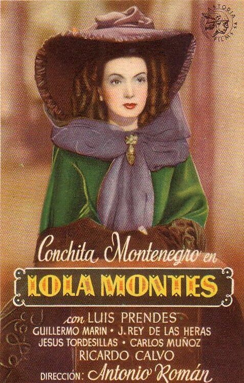Лола Монтес (1944) постер