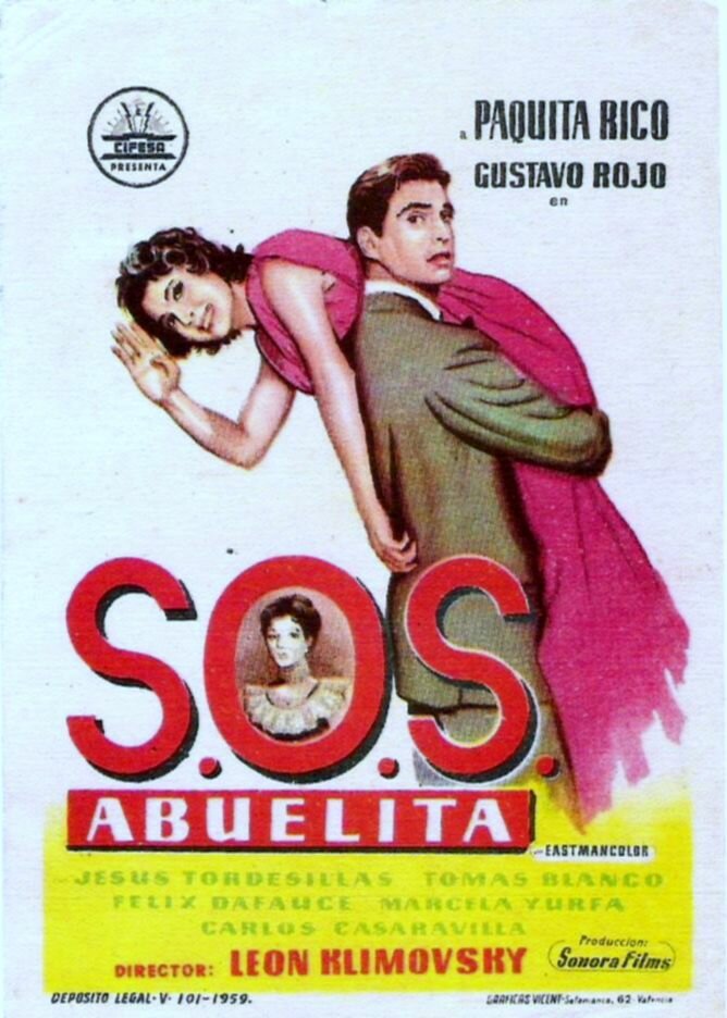 S.O.S., abuelita (1959) постер