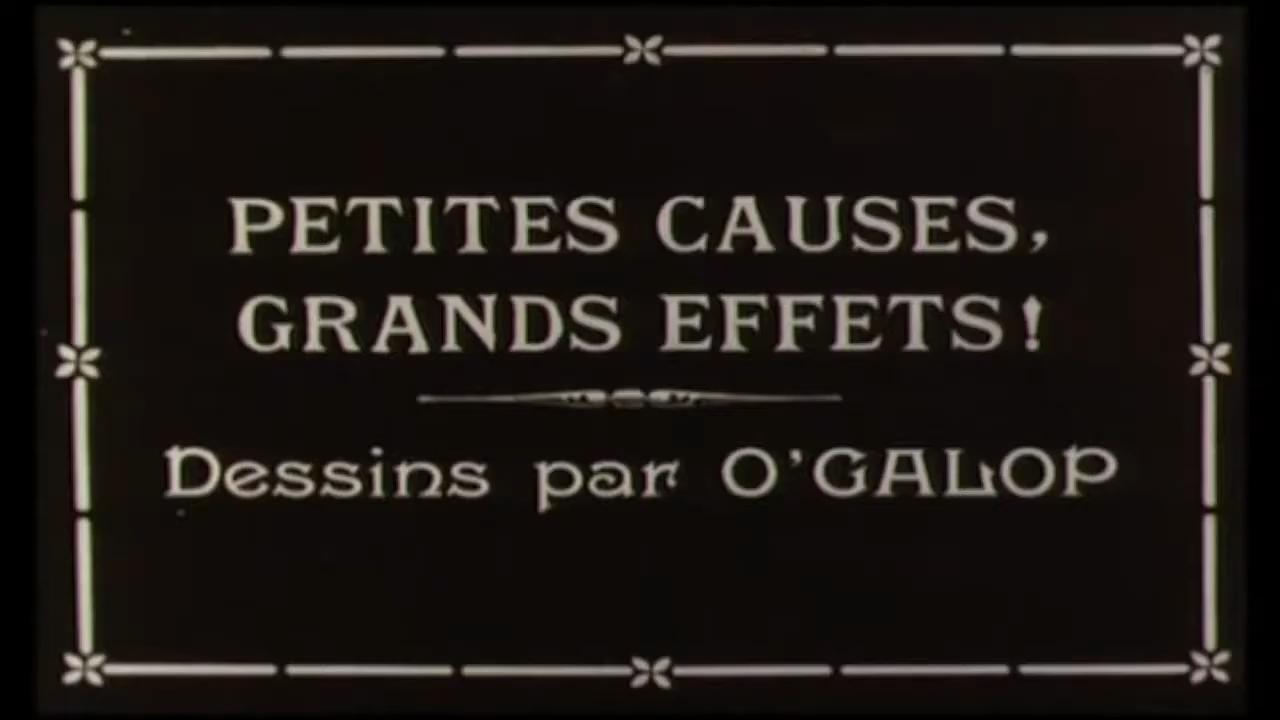 Petites causes grands effets (1912) постер