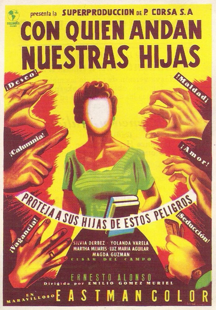 Con quién andan nuestras hijas (1956) постер