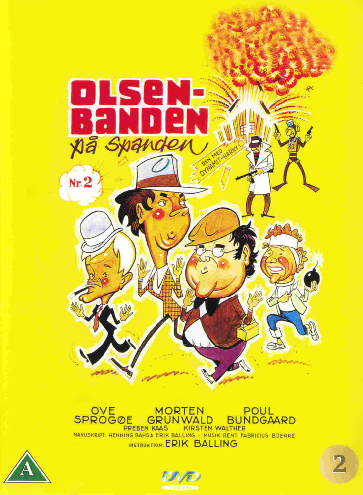 Банда Ольсена в упряжке (1969) постер