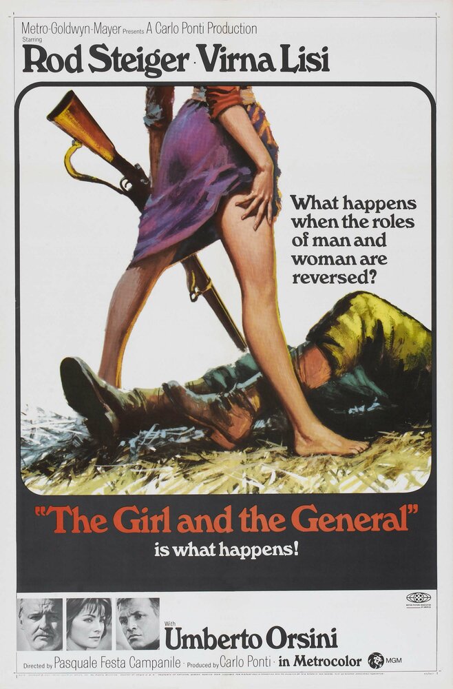 Девушка и генерал (1967) постер
