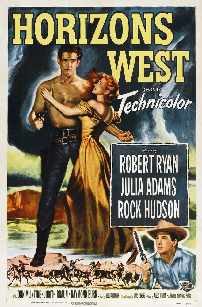 Горизонты запада (1952) постер