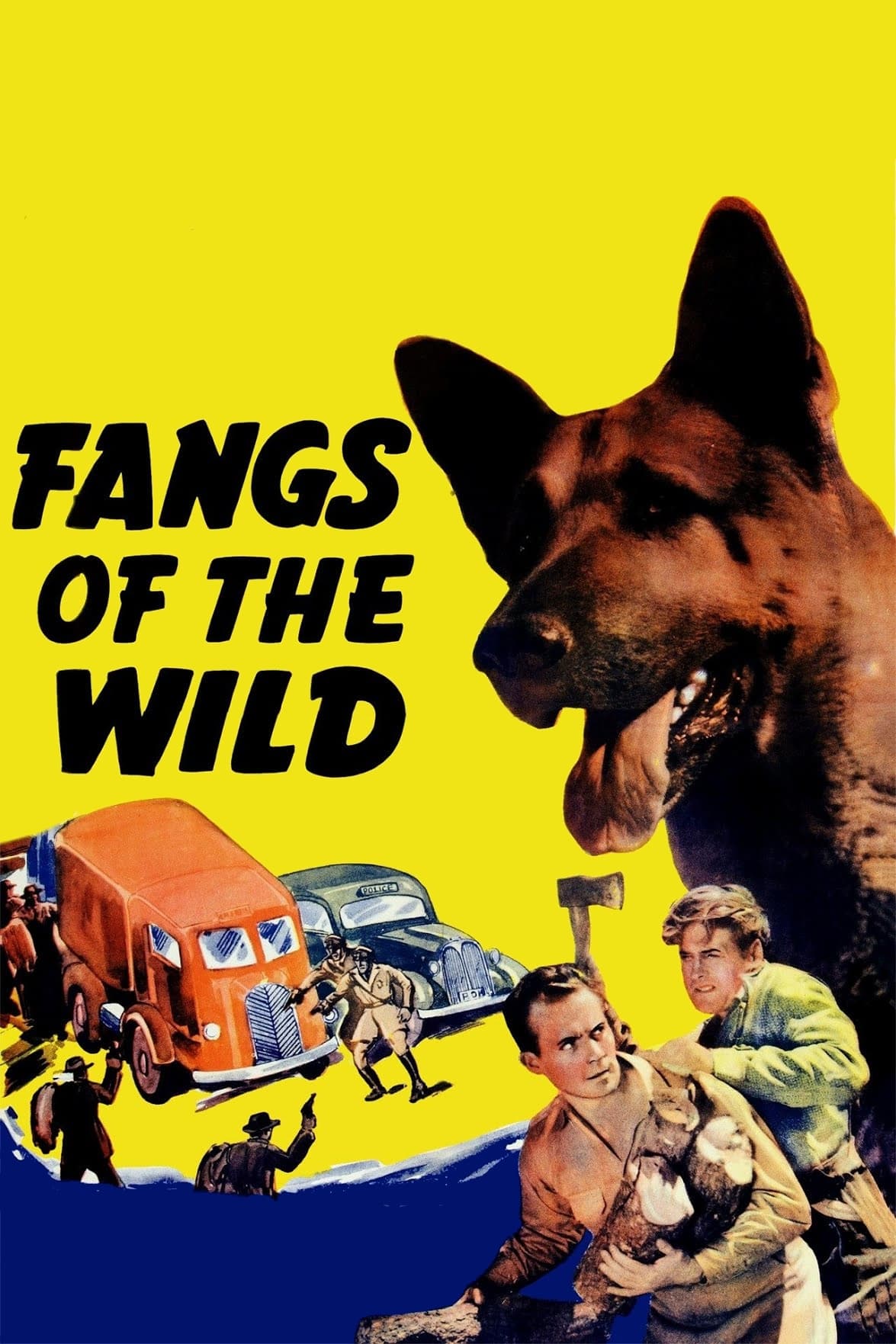 Fangs of the Wild (1939) постер