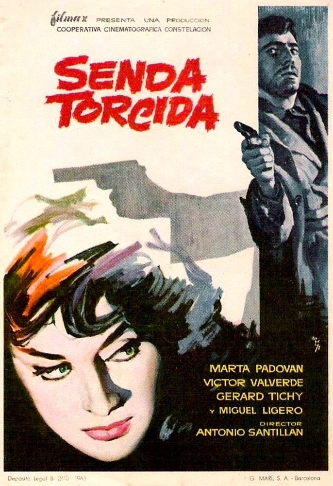 Senda torcida (1963) постер