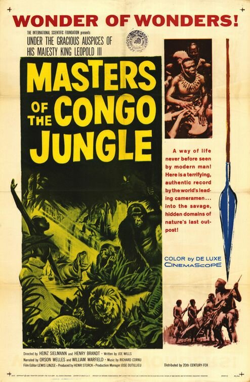 Саванна и джунгли (1958) постер