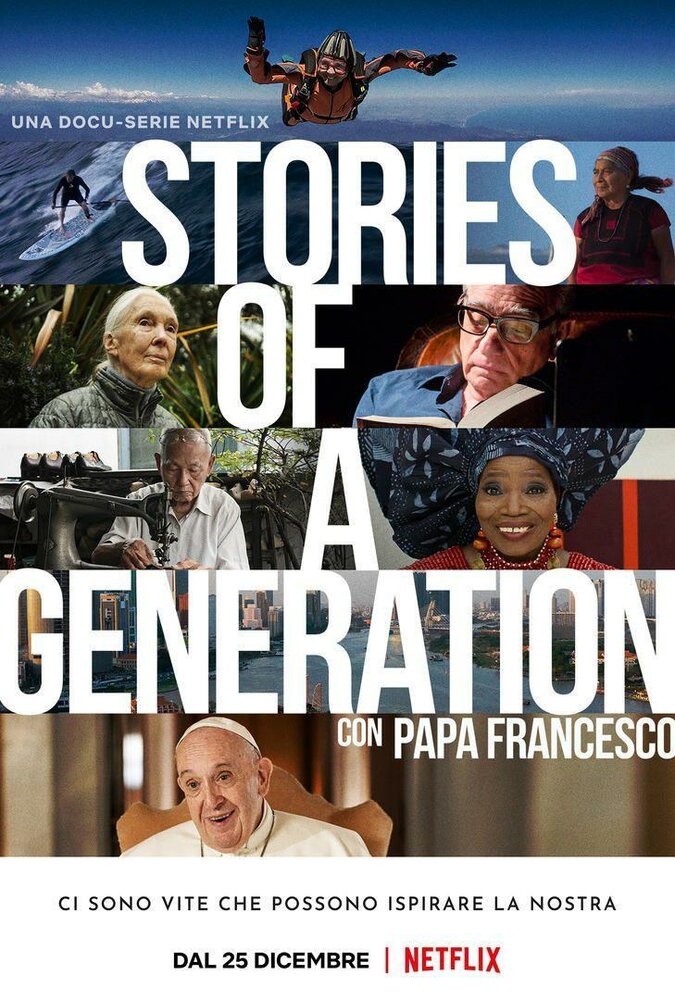 Истории поколения с папой Франциском (2021) постер