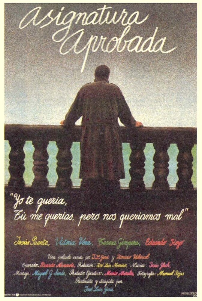 Сданный экзамен (1987) постер