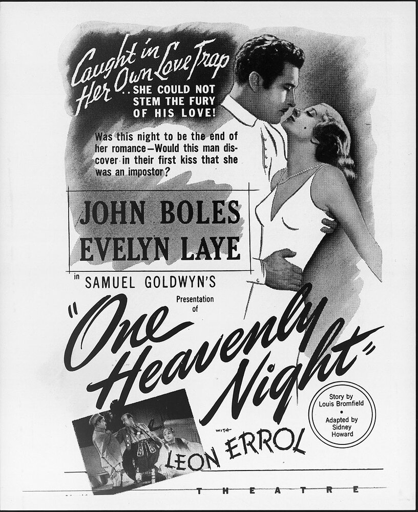 One Heavenly Night (1931) постер
