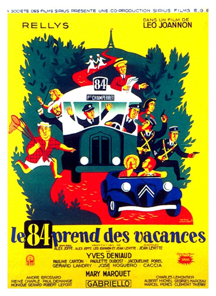 84-й берет отпуск (1949) постер