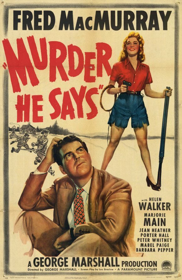 Он сказал «Убийство» (1945) постер