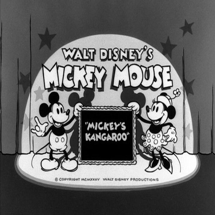 Микки Маус и кенгуру (1935) постер