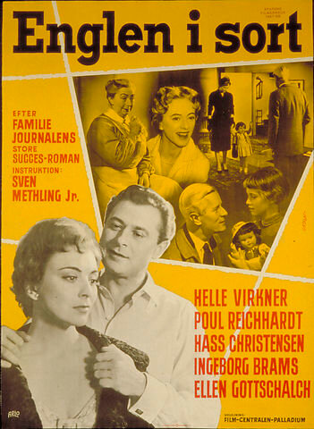 Englen i sort (1957) постер