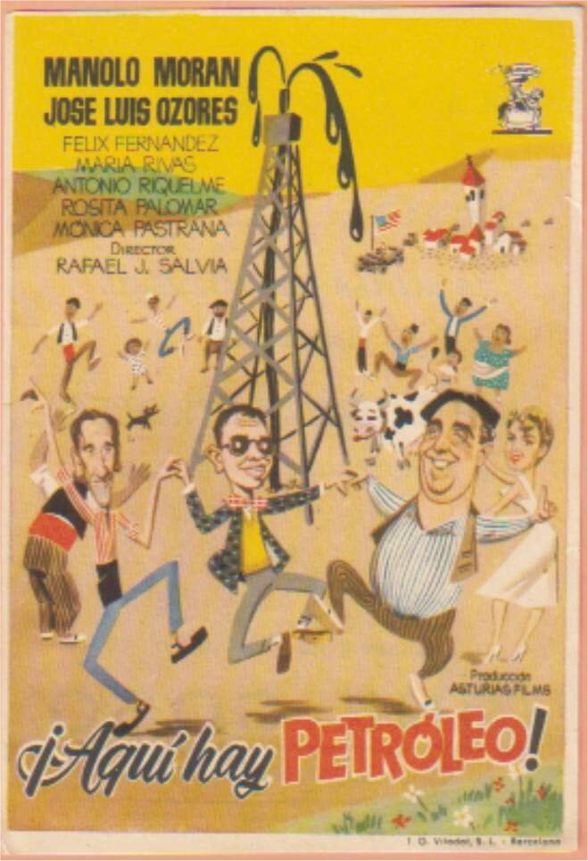 Здесь есть нефть! (1956) постер