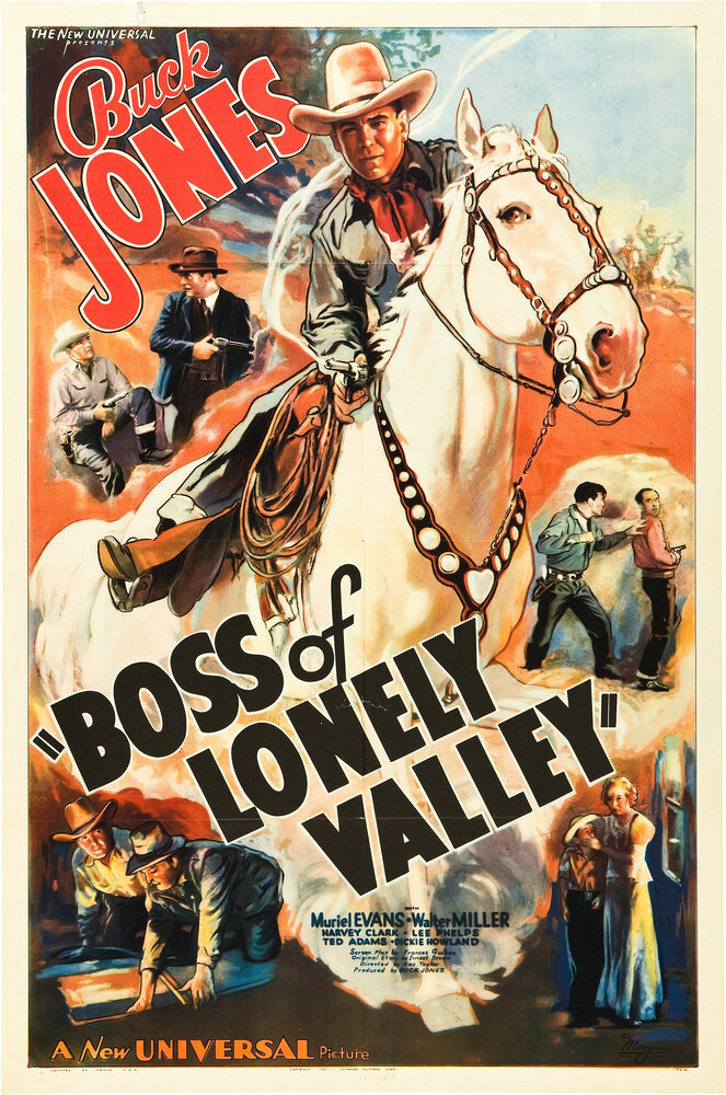 Boss of Lonely Valley (1937) постер