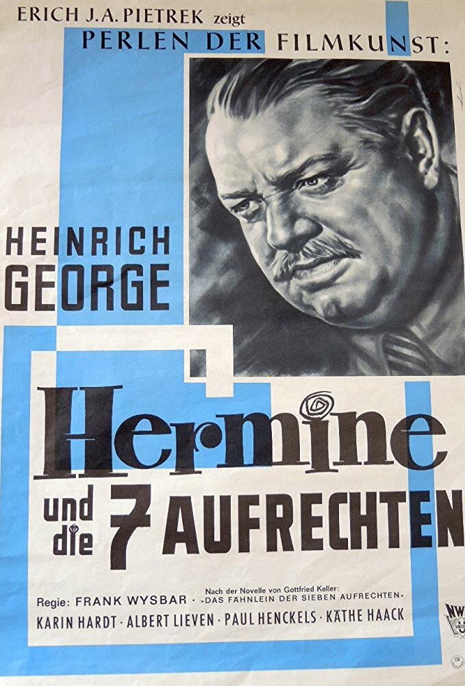 Гермина и семь мужчин (1935) постер