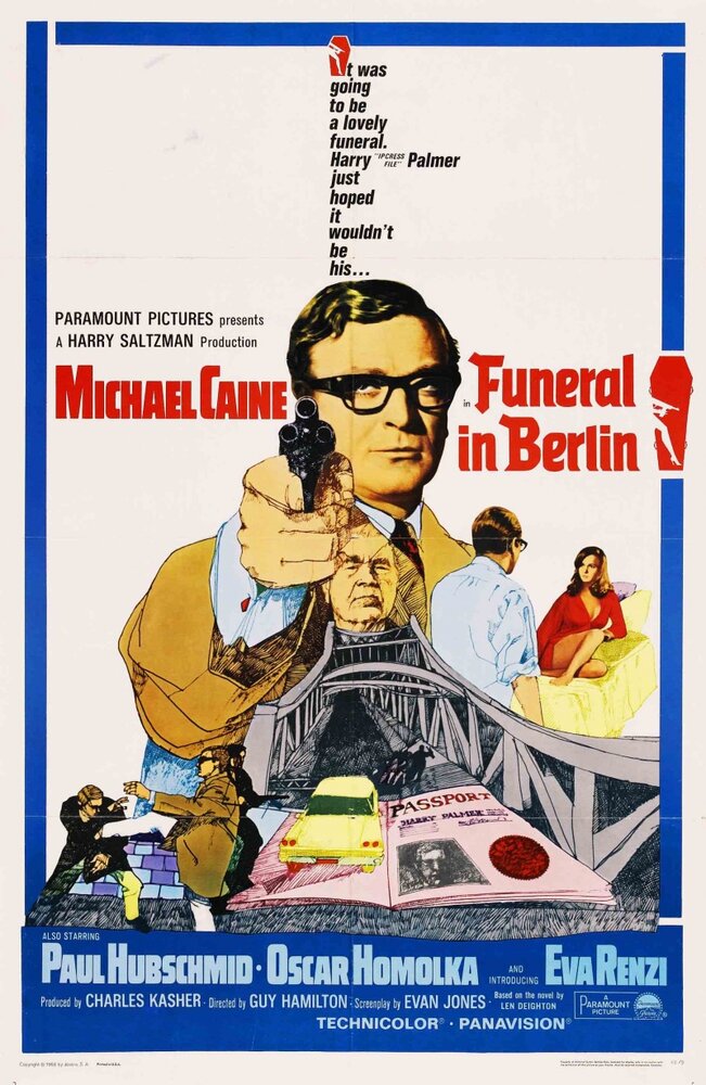 Похороны в Берлине (1966) постер