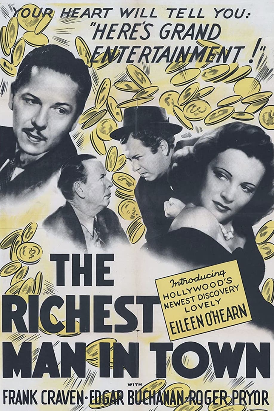 The Richest Man in Town (1941) постер
