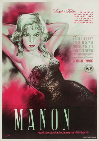 Манон (1949) постер