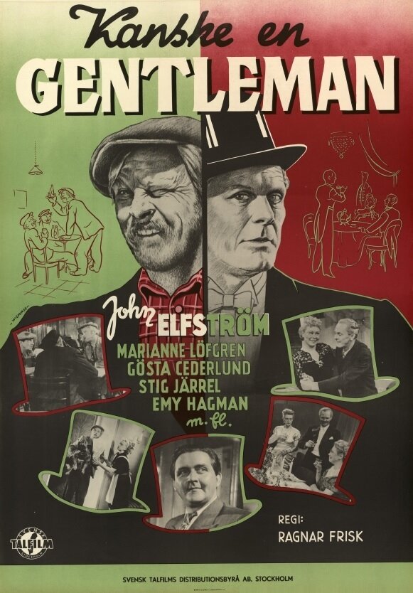 Kanske en gentleman (1950) постер