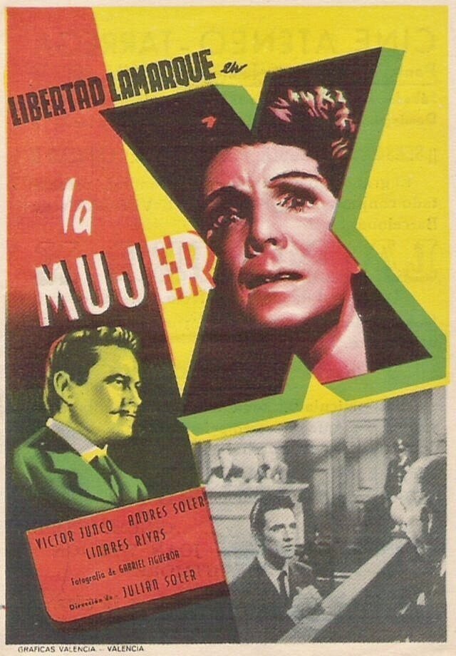 La mujer X (1955) постер