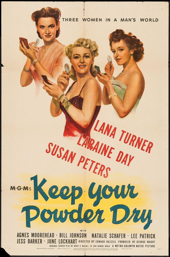 Держите свой порох сухим (1945) постер