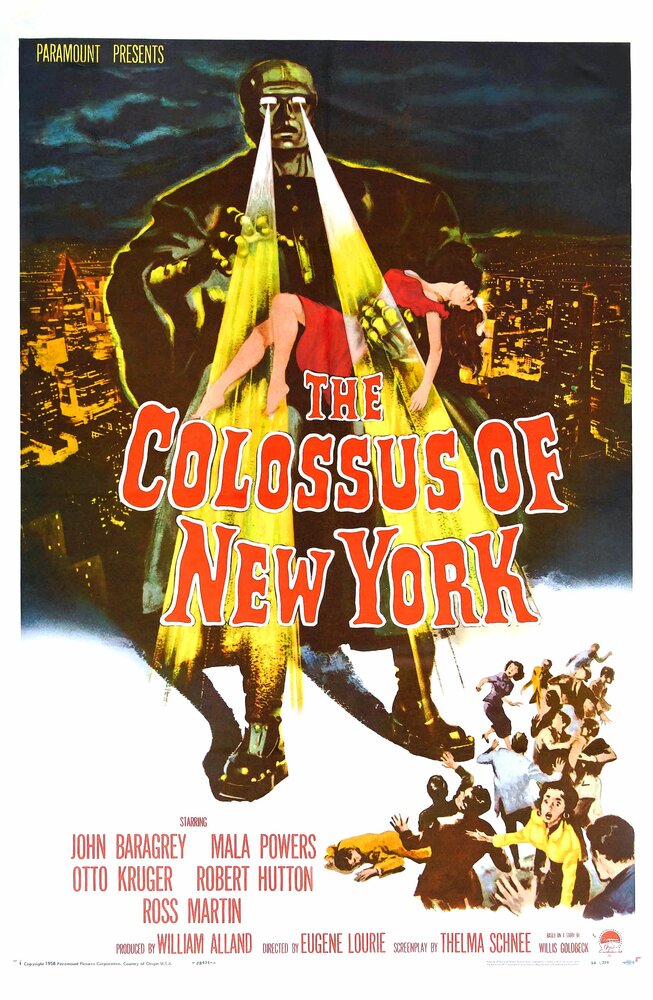 Колосс Нью-Йорка (1958) постер