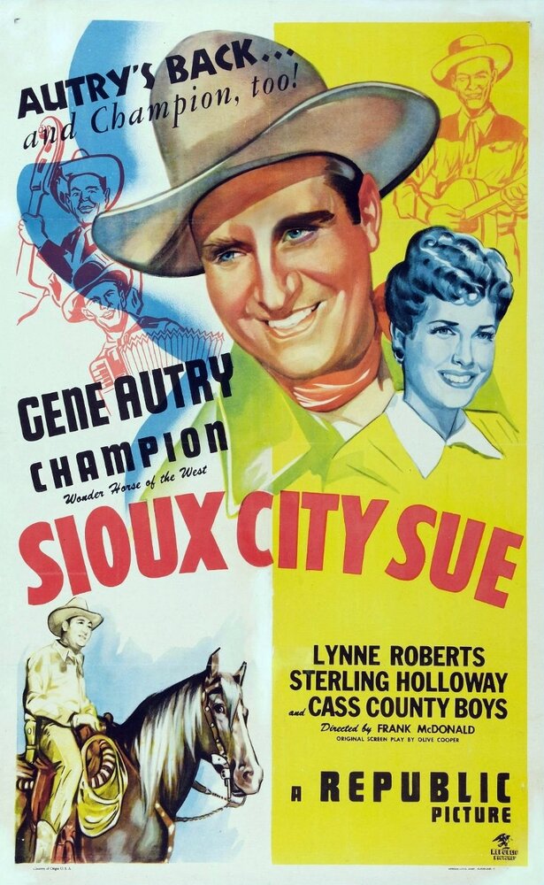 Сиу Сити Сью (1946) постер