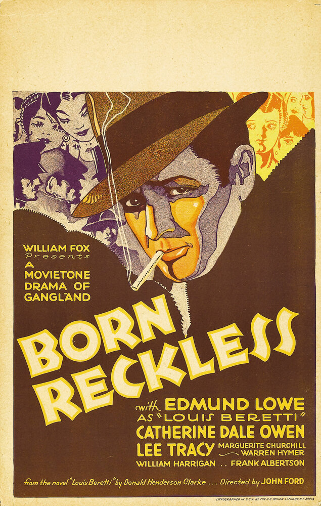 Born Reckless (1930) постер