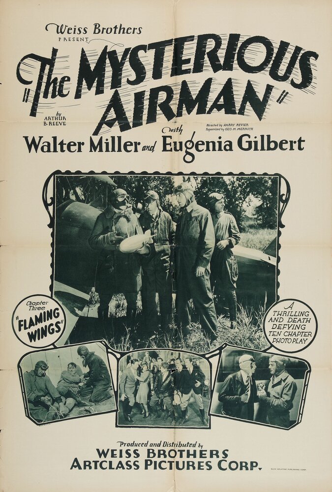 The Mysterious Airman (1928) постер