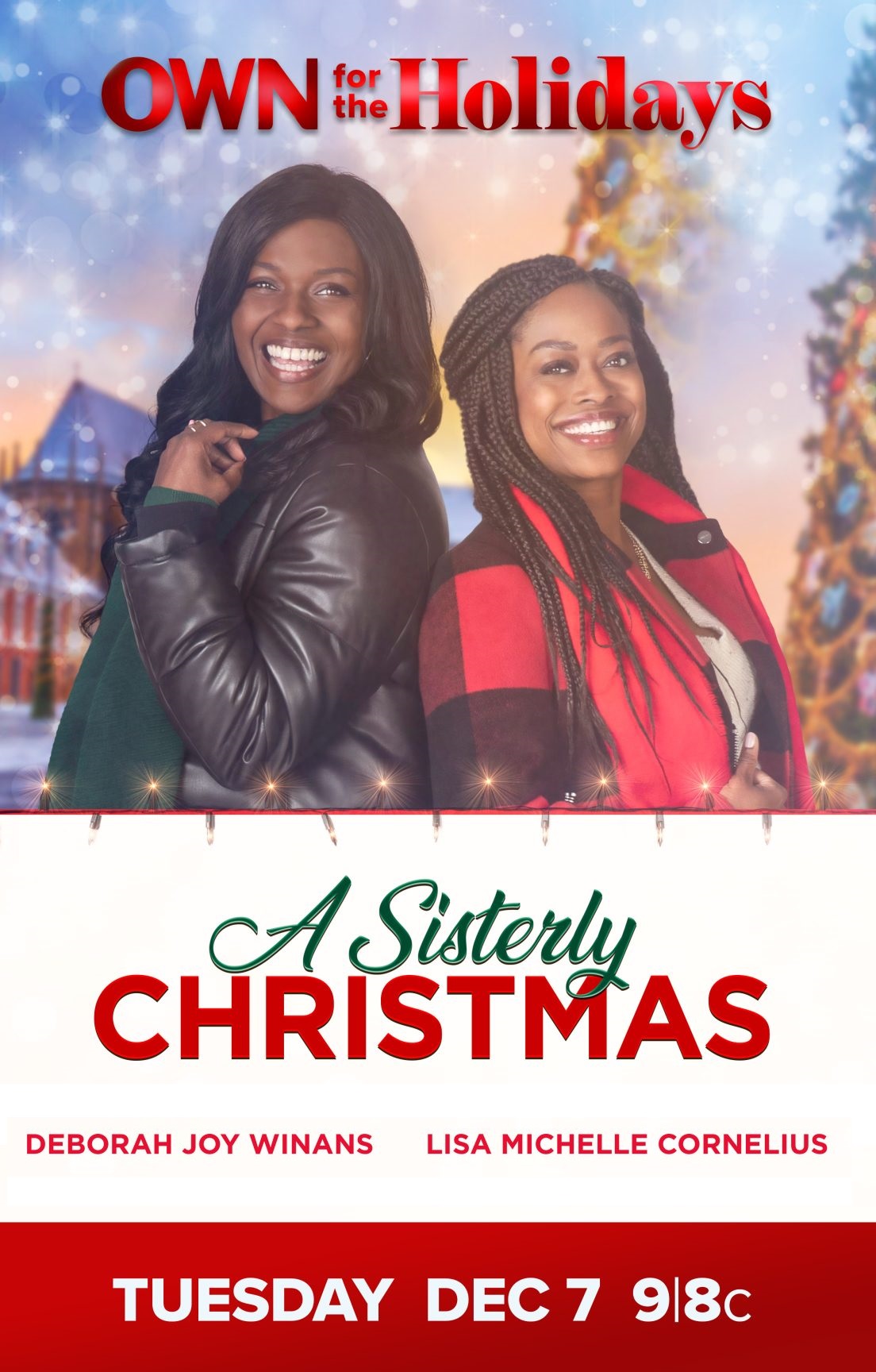 A Sisterly Christmas (2021) постер
