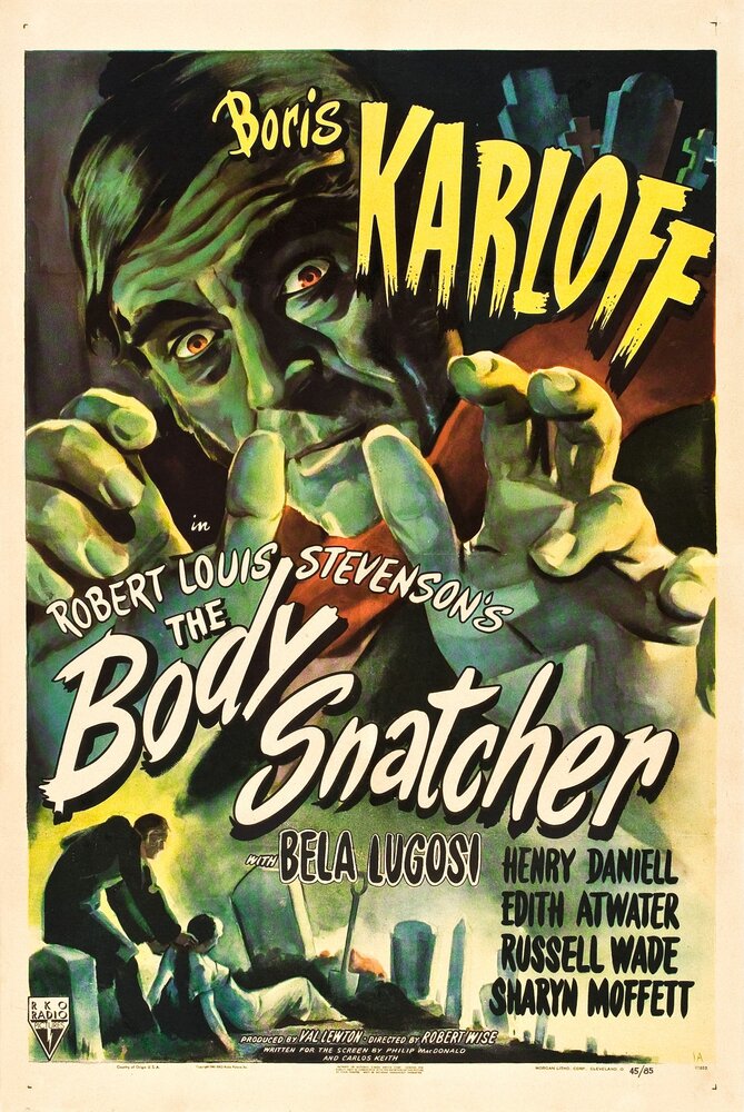 Похититель тел (1945) постер