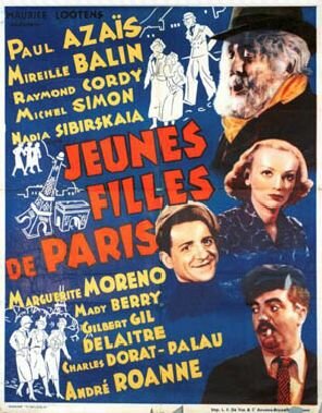 Девушки Парижа (1936) постер