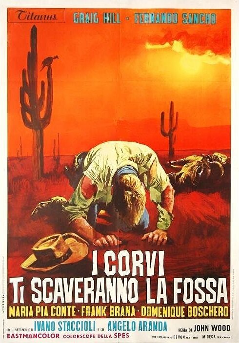 Падальщики будут копать могилу (1972) постер