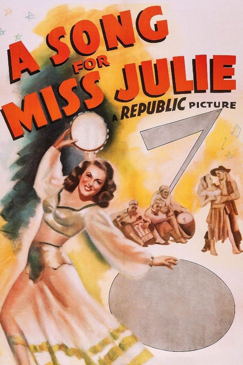 Песня для мисс Джули (1945) постер