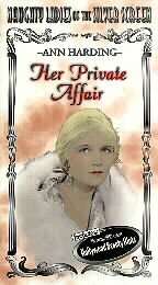 Her Private Affair (1929) постер