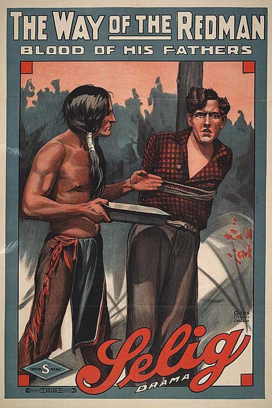 The Way of the Redman (1914) постер