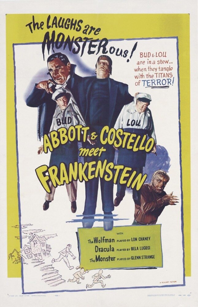 Эбботт и Костелло встречают Франкенштейна (1948) постер