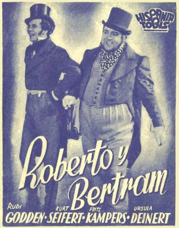 Роберт и Бертрам (1939) постер