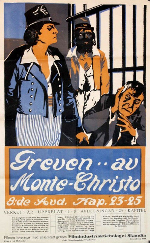 Граф Монте-Кристо – Эпизод 8: Гроты Монте-Кристо (1918) постер