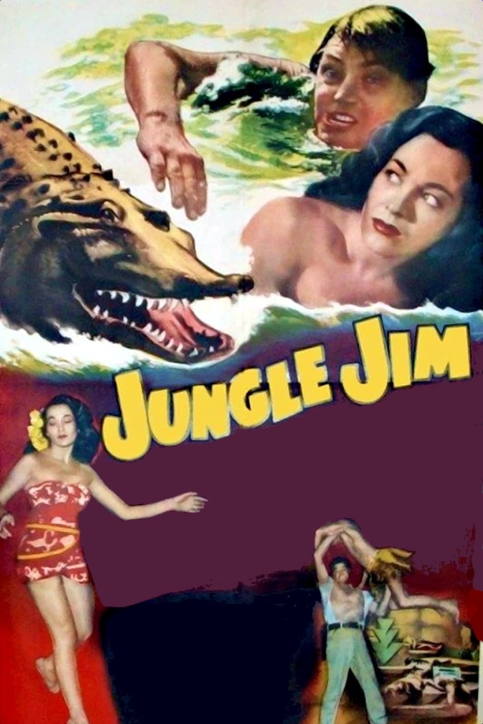Джим из джунглей (1948) постер