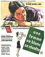 Женщина в белом возмущается (1966) постер